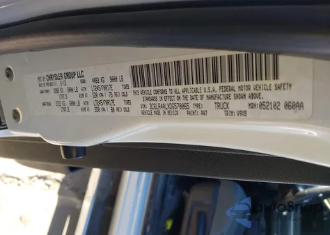 2013 Ram 2500 Tradesman from USA, damaged, VIN 3C6LR4ALXDG570065